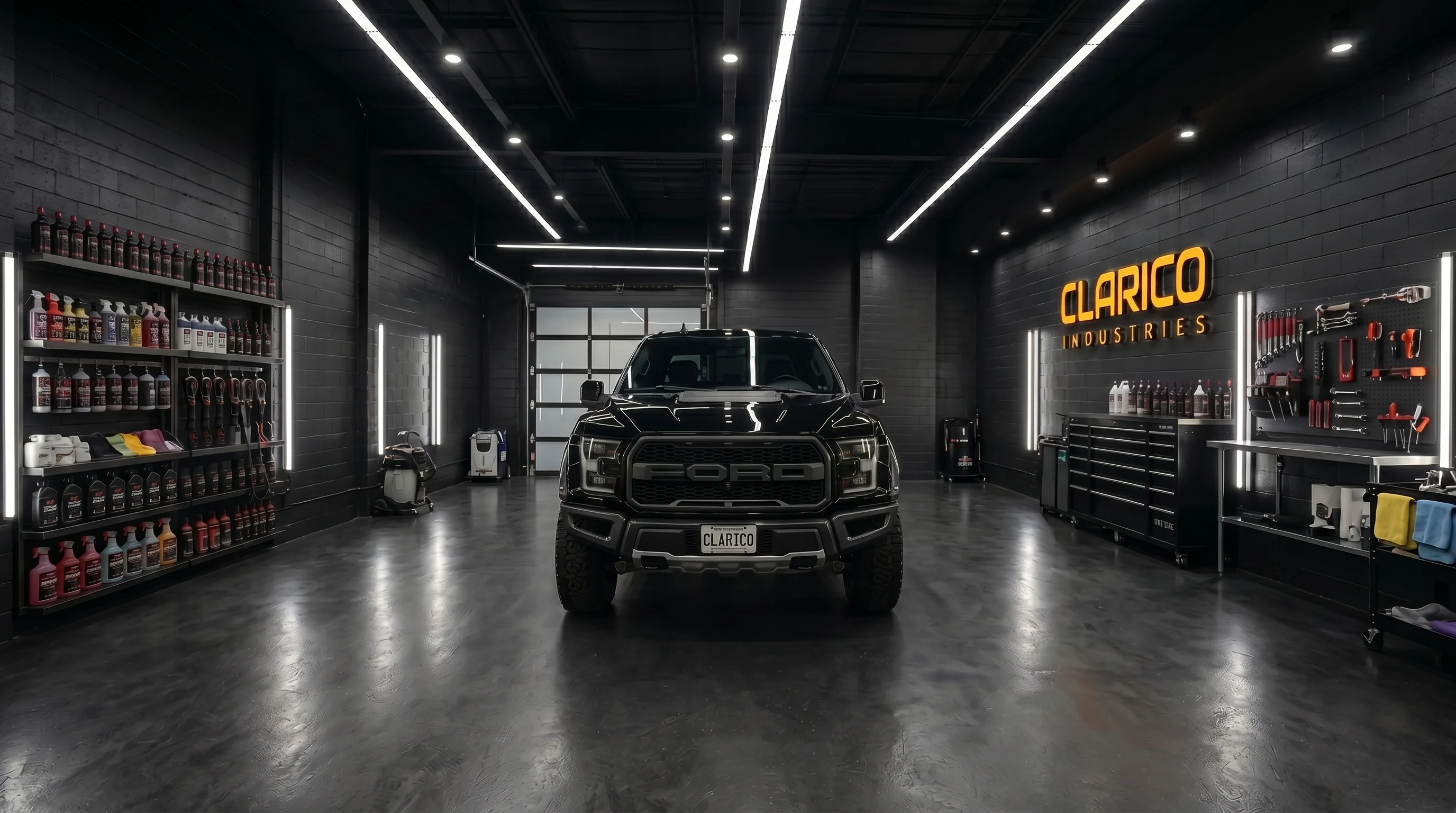 Premium auto detailing at Clarico Industries, Dawson Creek BC