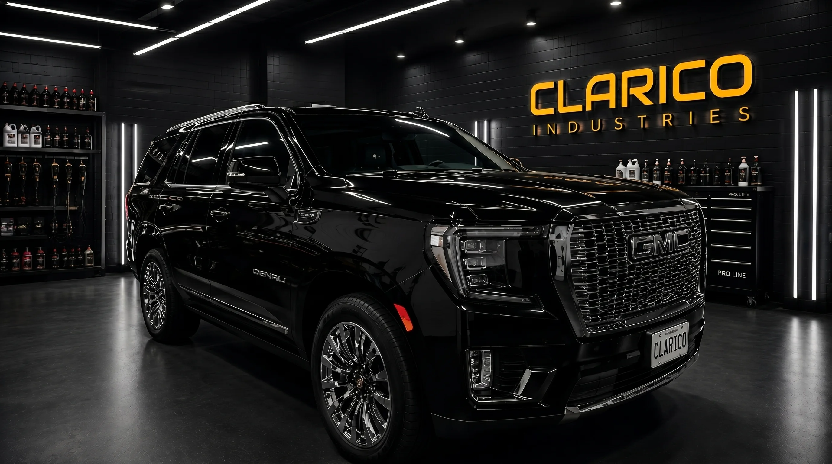 Clarico Industries detailing shop in Dawson Creek, BC